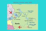 RUSSIA Cruise, ( map )