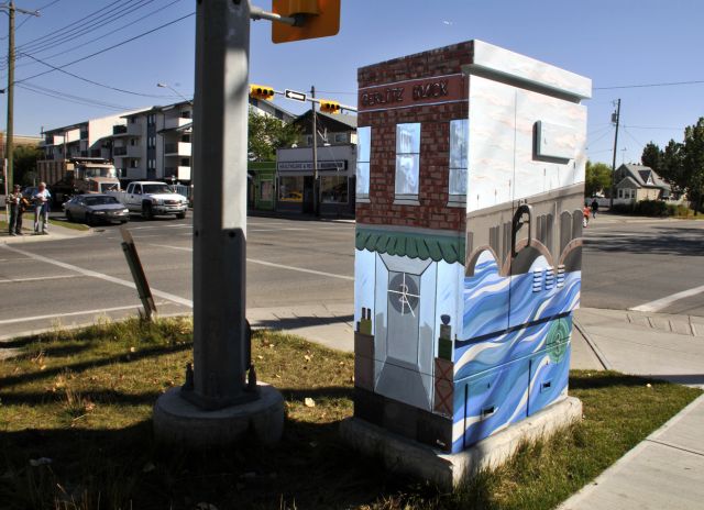 (Edmonton tr. & 1 av. n.e.) artist (Andrea Lau)